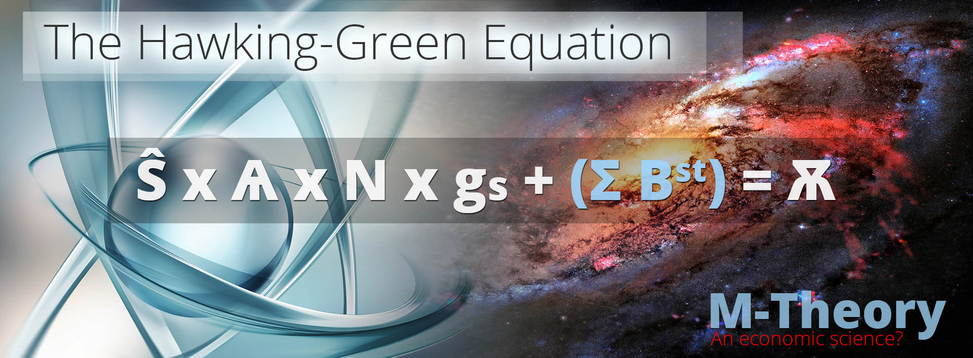 the hawking green equation economic theory of everything