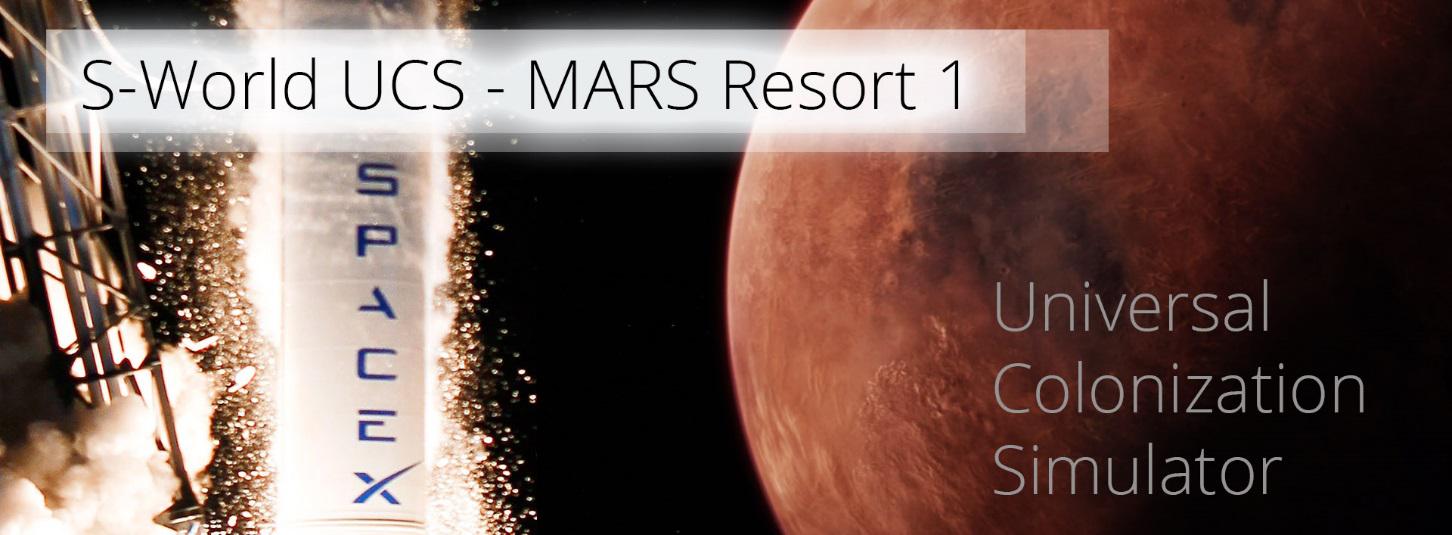 S-World UCS - Mars Resort 1